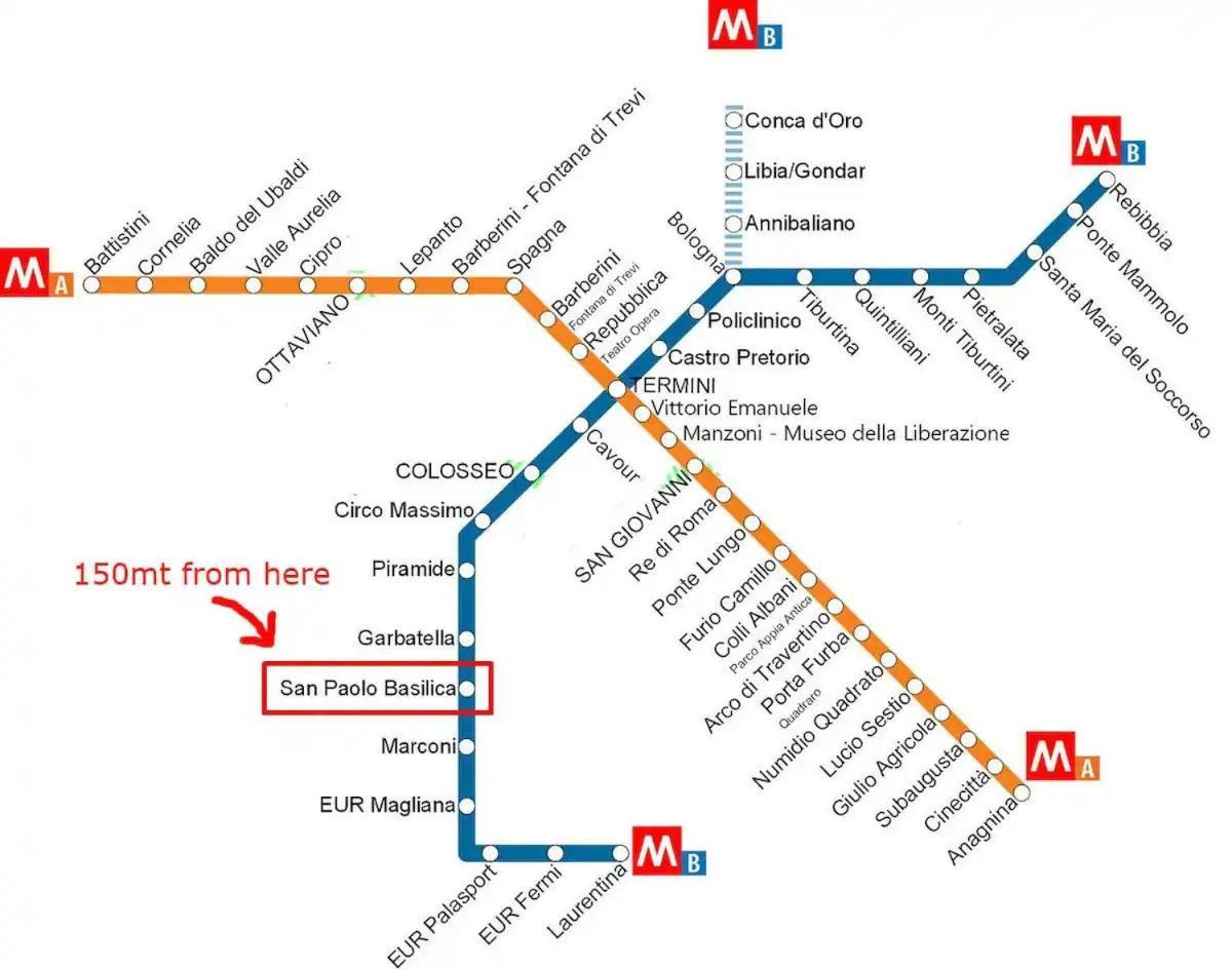 Modern Living San Paolo - Vicino Alla Metro Рим Екстериор снимка